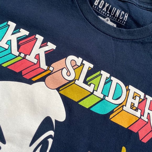 BoxLunch x Animal Crossing S K.K. Slider Double Sided Graphic T-Shirt Nintendo - Picture 3 of 12